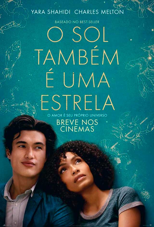 Cartaz do filme O sol também é uma estrela