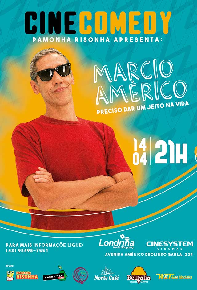 Cartaz do filme Cinecomedy Apresenta: Márcio Américo