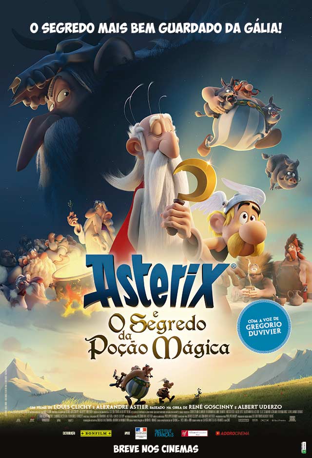 Cartaz do filme Asterix e o Segredo da Poção Mágica