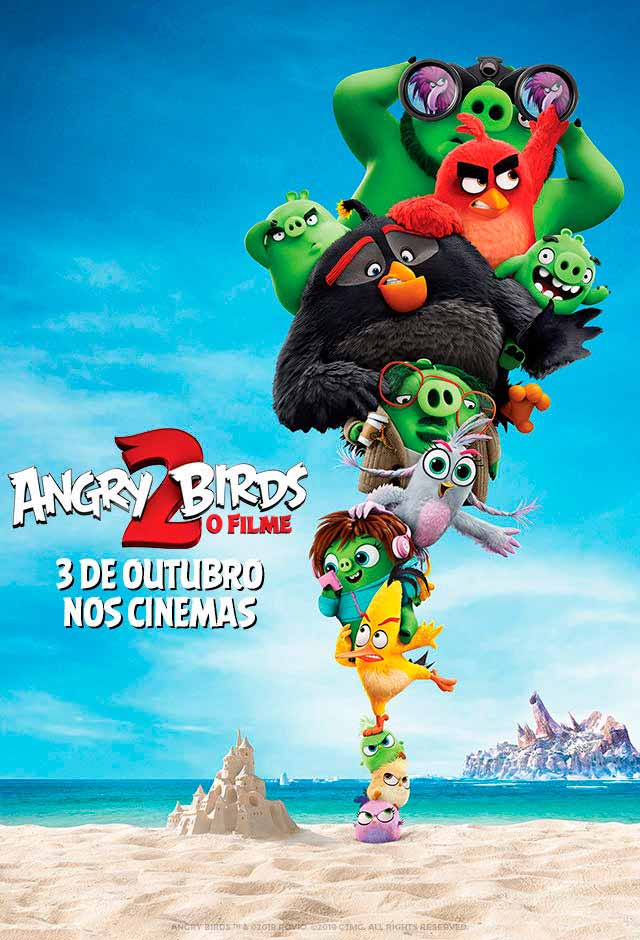 Cartaz do filme Angry Birds 2 – O Filme