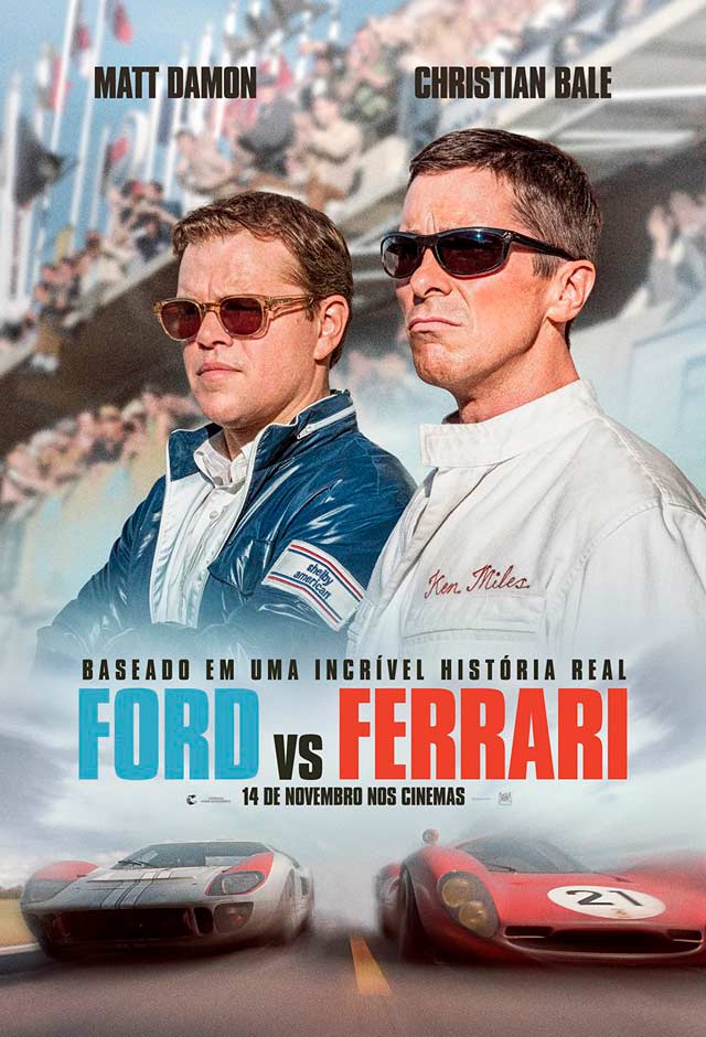 Cartaz do filme Ford vs. Ferrari