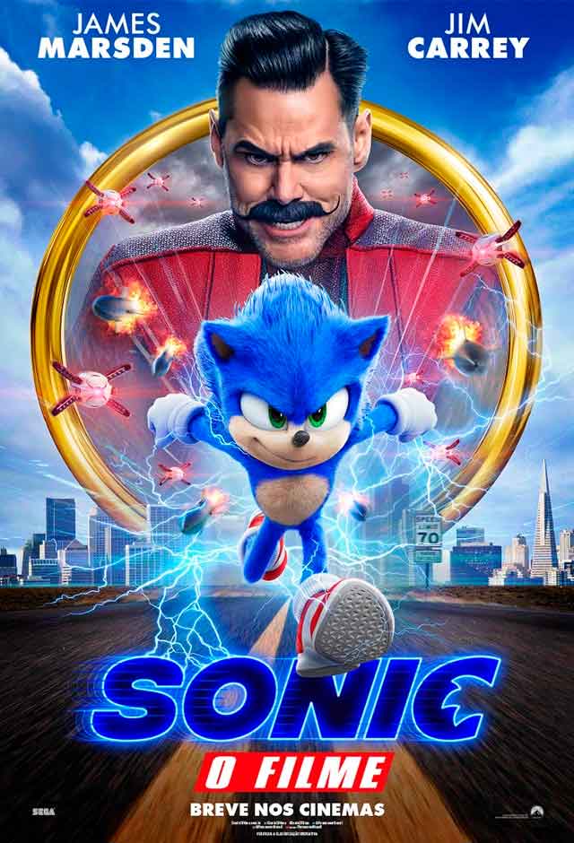 Cartaz do filme Sonic – O Filme
