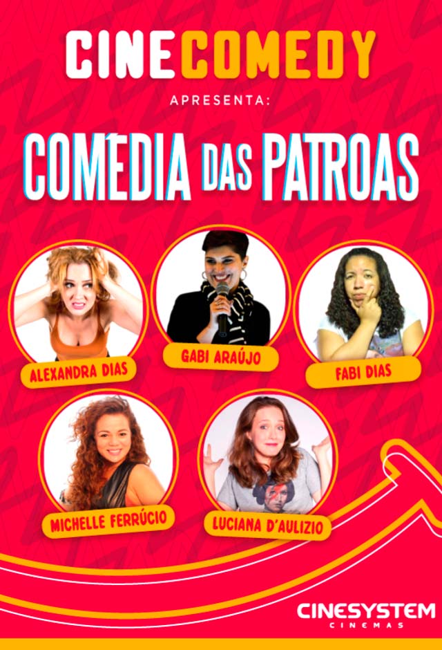 Cartaz do filme Comédia das Patroas