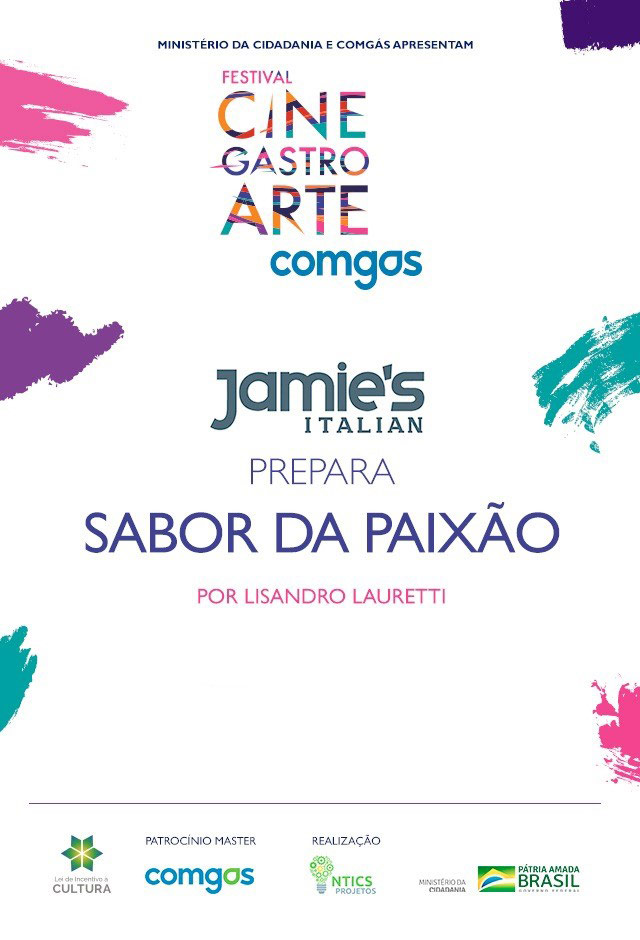 Jamie’s Italian Prepara o Sabor da Paixão