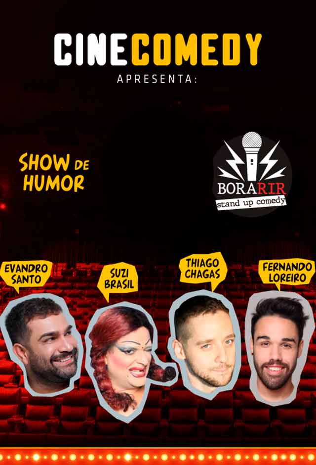 Cartaz do filme Bora Rir – Stand Up Comedy – Ilha do Governador