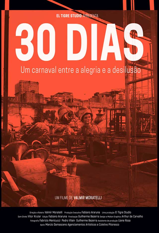 Cartaz do filme 30 Dias – Um carnaval entre a alegria e a desilusão