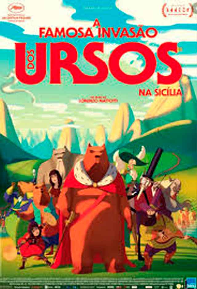 Cartaz do filme A famosa invasão dos ursos na Sicília