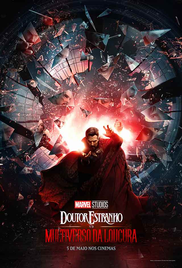 Cartaz do filme Doutor Estranho no Multiverso da Loucura
