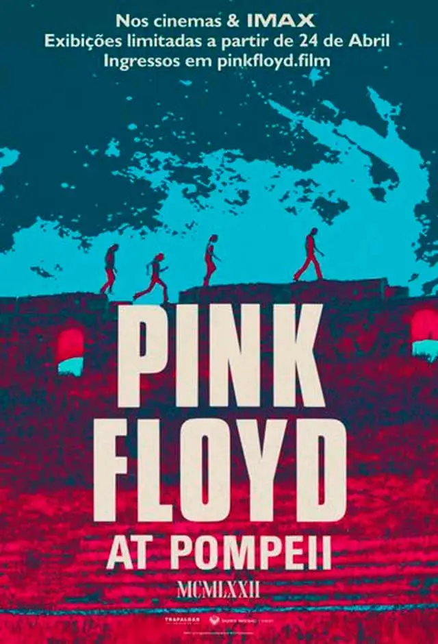Cartaz do filme Pink Floyd At Pompeii – MCMLXXII