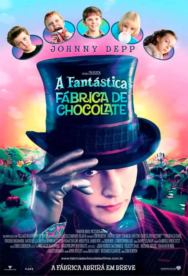 Cartaz do filme A Fantástica Fábrica De Chocolate (2005)