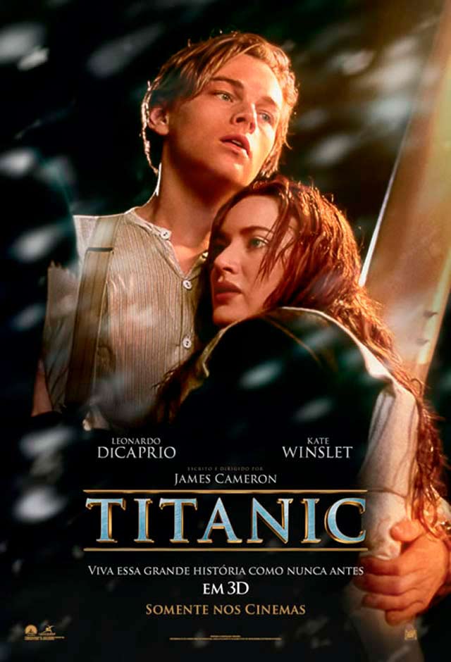 Cartaz do filme Titanic – Reexibição