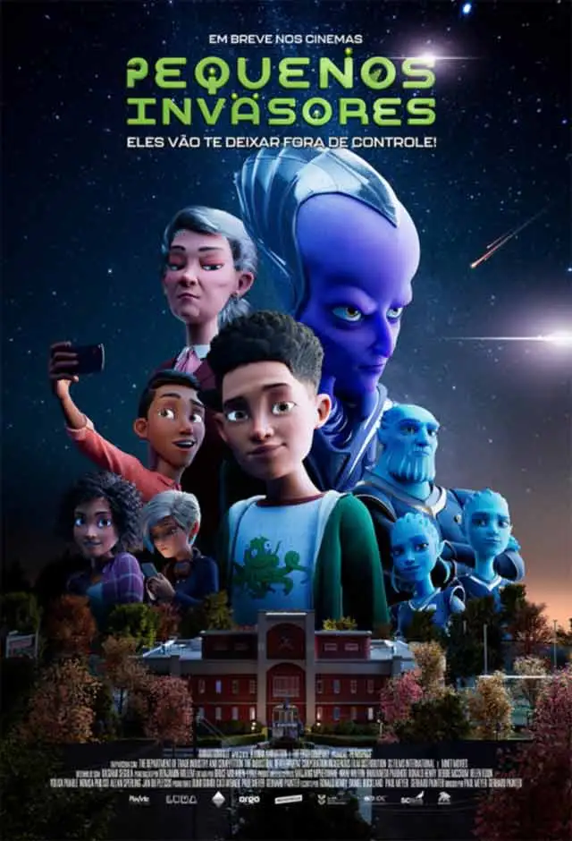 Cartaz do filme Pequenos Invasores
