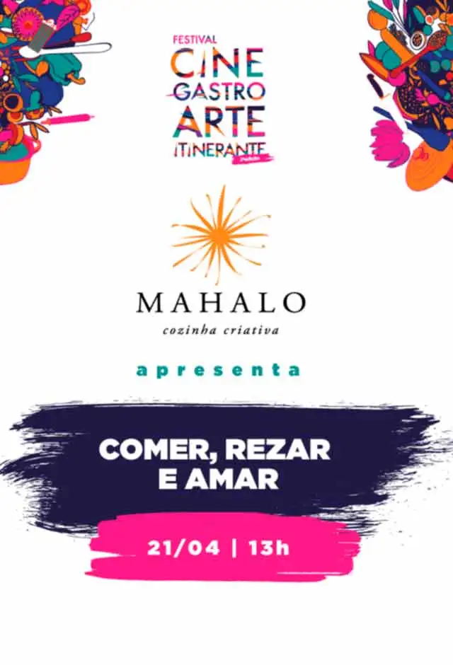Mahalo prepara Comer, rezar e amar