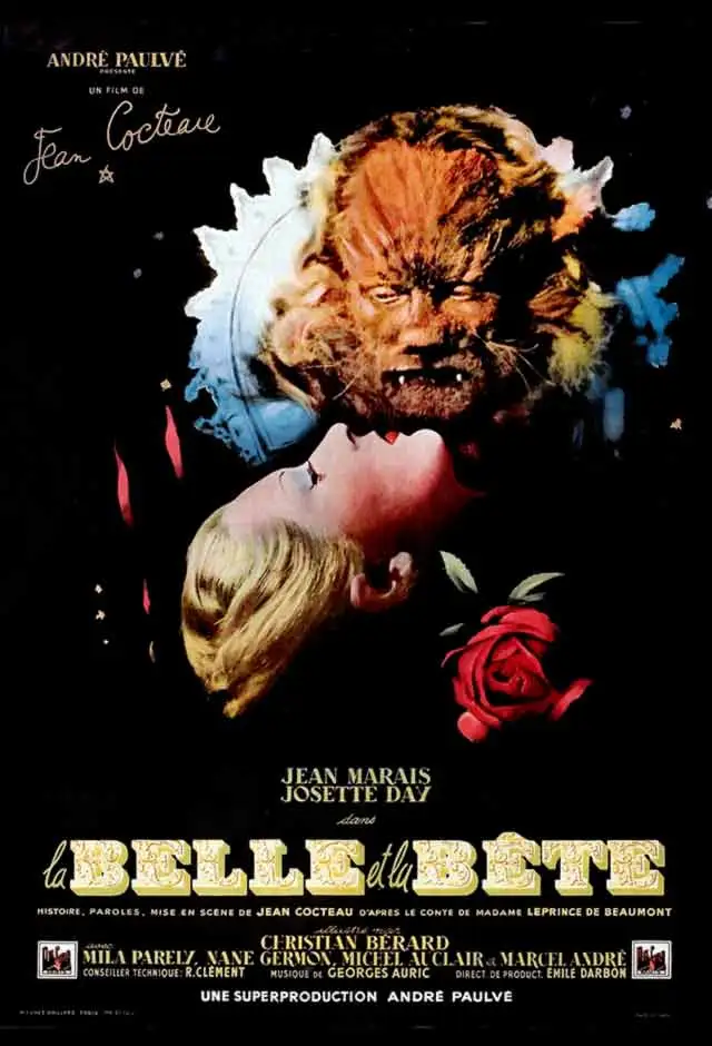 Cartaz do filme A Bela E A Fera – 1946