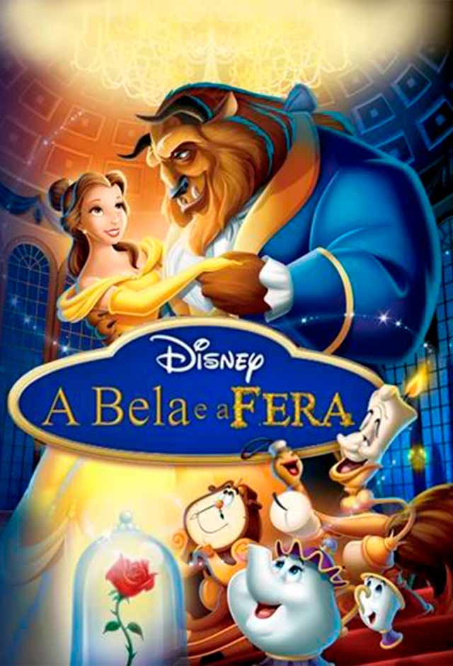 Cartaz do filme A Bela e a Fera (1991)