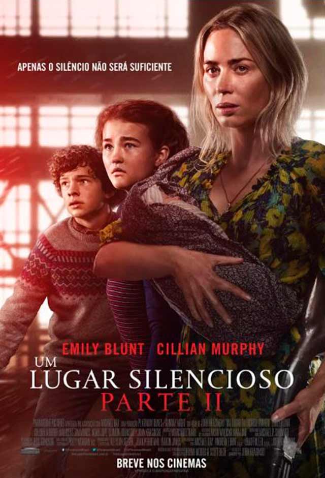 Cartaz do filme Um Lugar Silencioso – Parte II