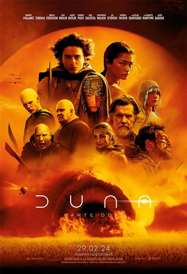 Cartaz do filme Duna – Parte 2
