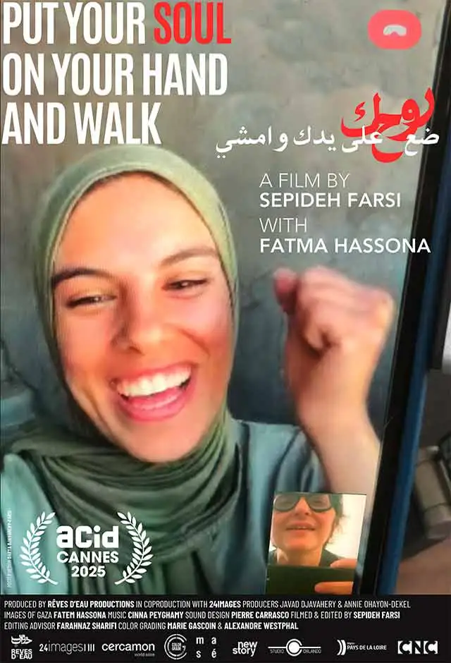 Cartaz do filme Guarde O Coração Na Palma Da Mão E Caminhe