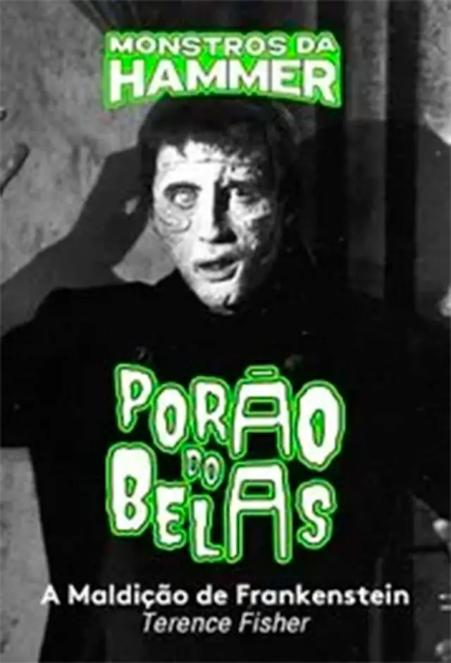 Cartaz do filme A Maldição De Frankenstein – Porão Monstros Da Hammer