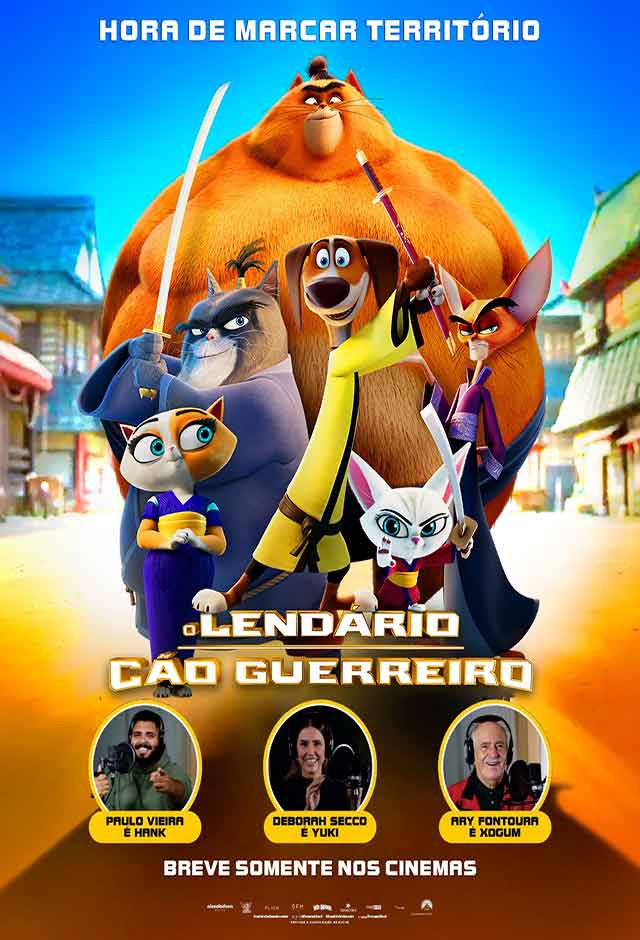 Cartaz do filme O Lendário Cão Guerreiro