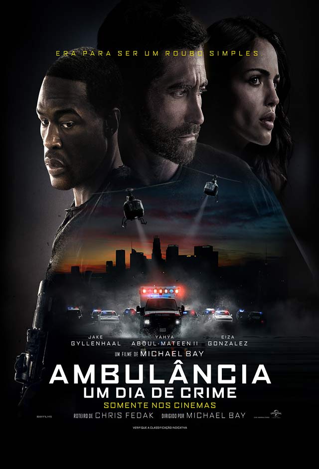 Cartaz do filme Ambulância: Um Dia de Crime