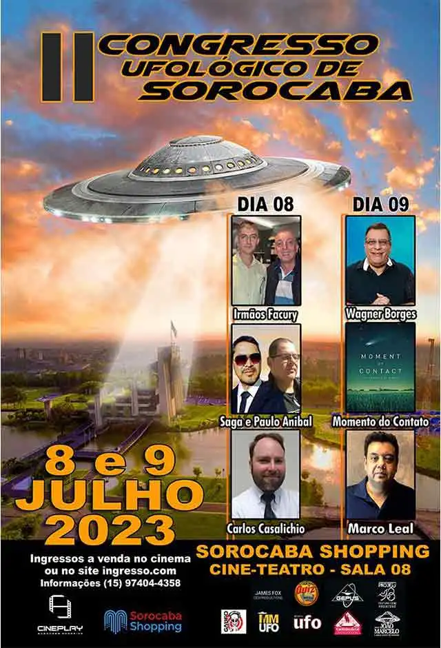 Cartaz do filme II Congresso De Ufologia de Sorocaba