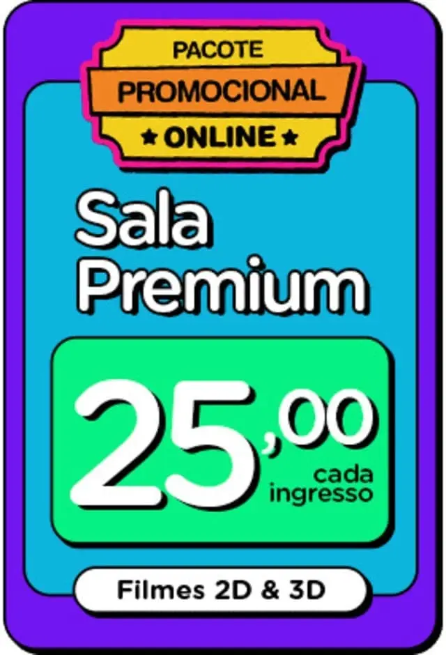 CineShow Sala Premium - 17/01/2026