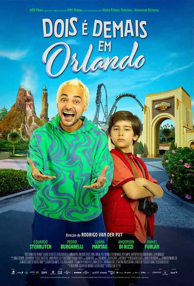 Cartaz do filme Dois É Demais Em Orlando