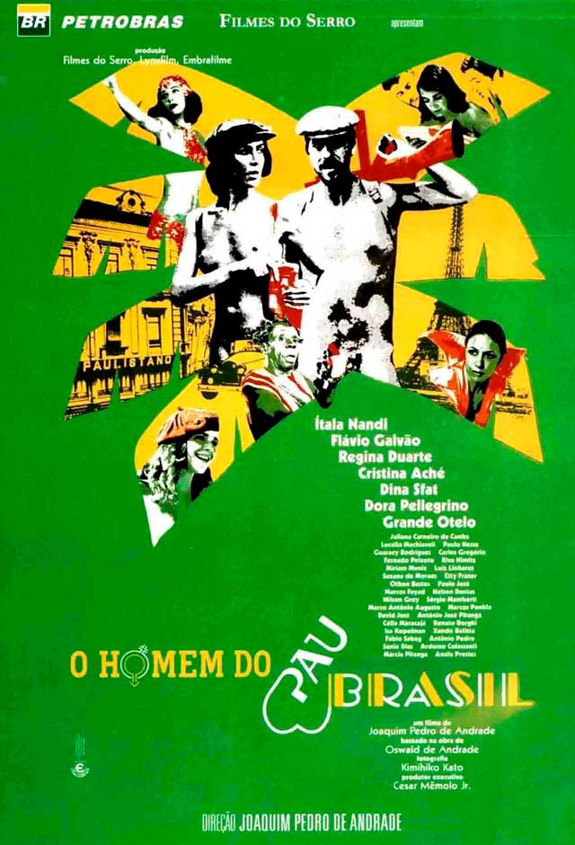 Cartaz do filme O homem do pau-brasil
