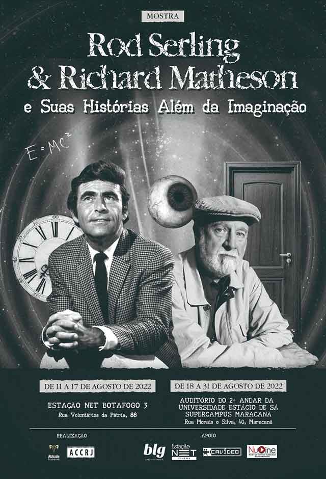 Cartaz do filme Rod Serling & Richard Matheson e Suas Histórias Além da Imaginação
