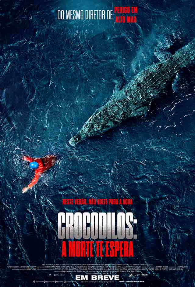 Cartaz do filme Crocodilos: A Morte te Espera