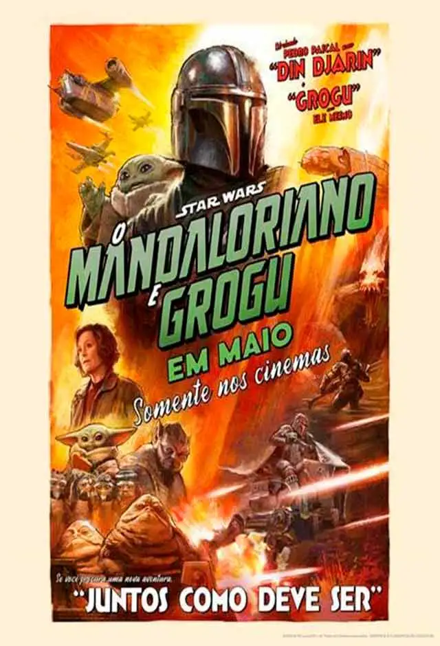 Cartaz do filme O Mandaloriano E Grogu