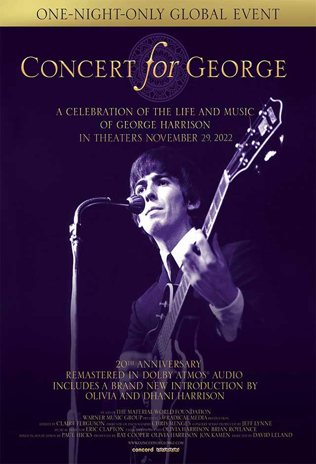 Cartaz do filme A Concert for George