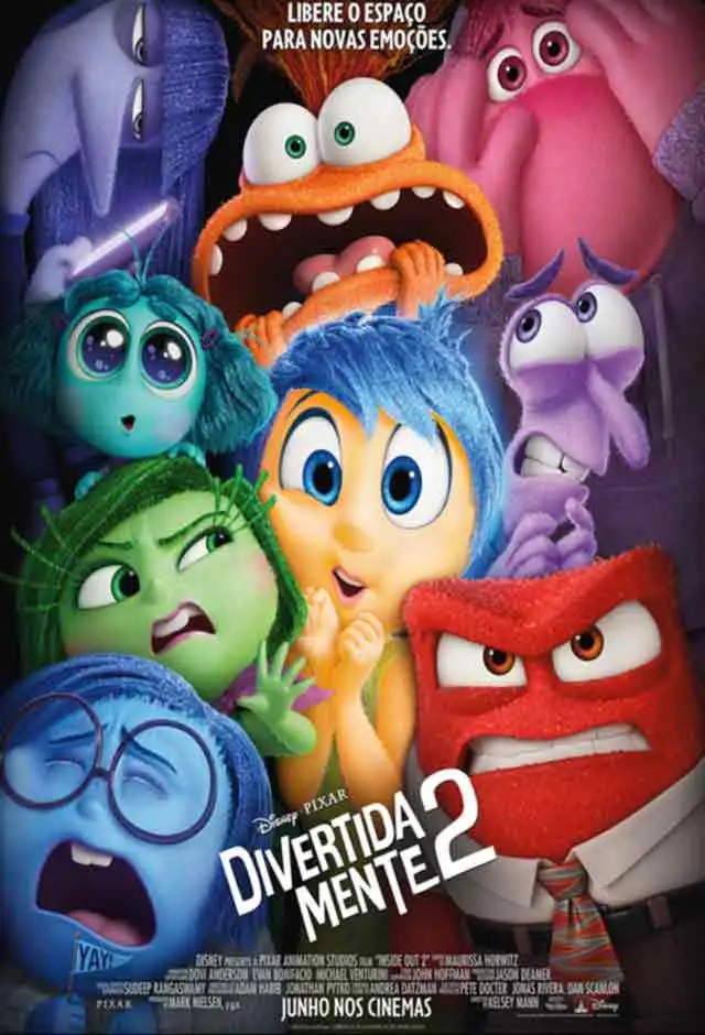 Cartaz do filme Divertida Mente 2