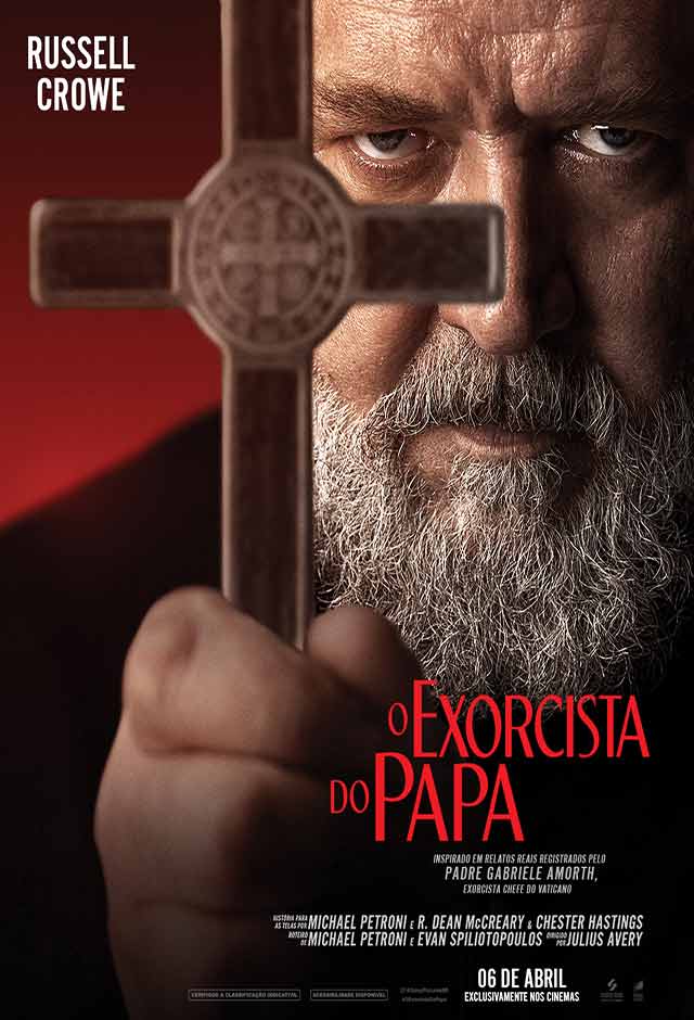 Cartaz do filme O Exorcista do Papa
