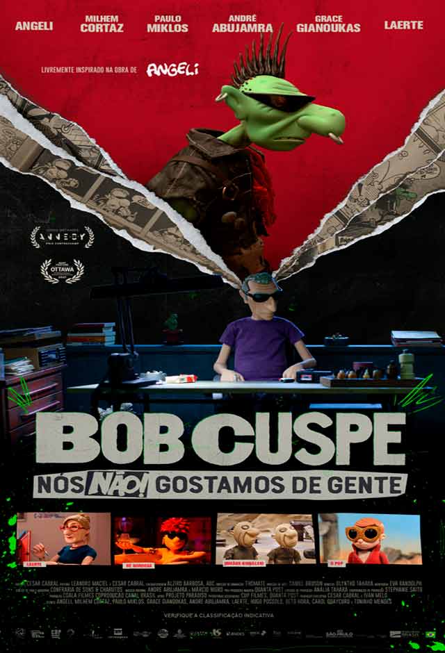 Cartaz do filme Bob Cuspe – Nós não gostamos de gente