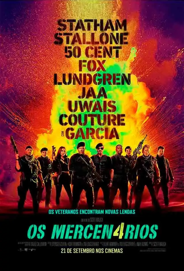 Cartaz do filme Os Mercenários 4