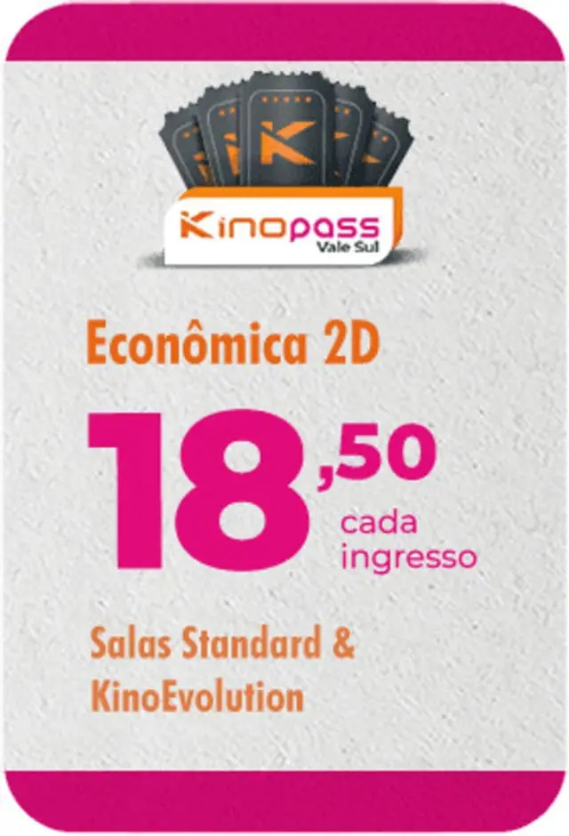 VALE SUL - Kinopass Econômico - 07/10/2024