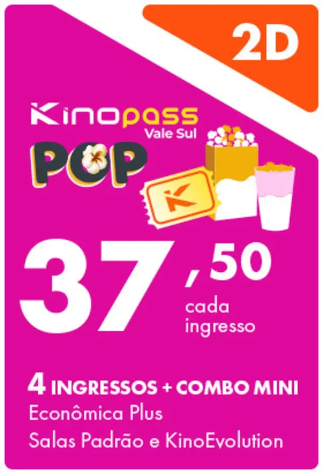 VALE SUL - Kinopass POP - 31/12/2025
