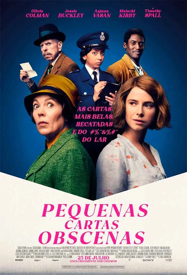 Cartaz do filme Pequenas Cartas Obscenas