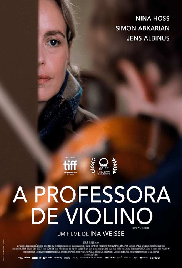 Cartaz do filme A professora de Violino