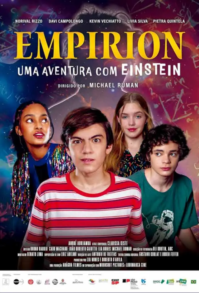 Cartaz do filme Empirion: uma aventura com Einstein