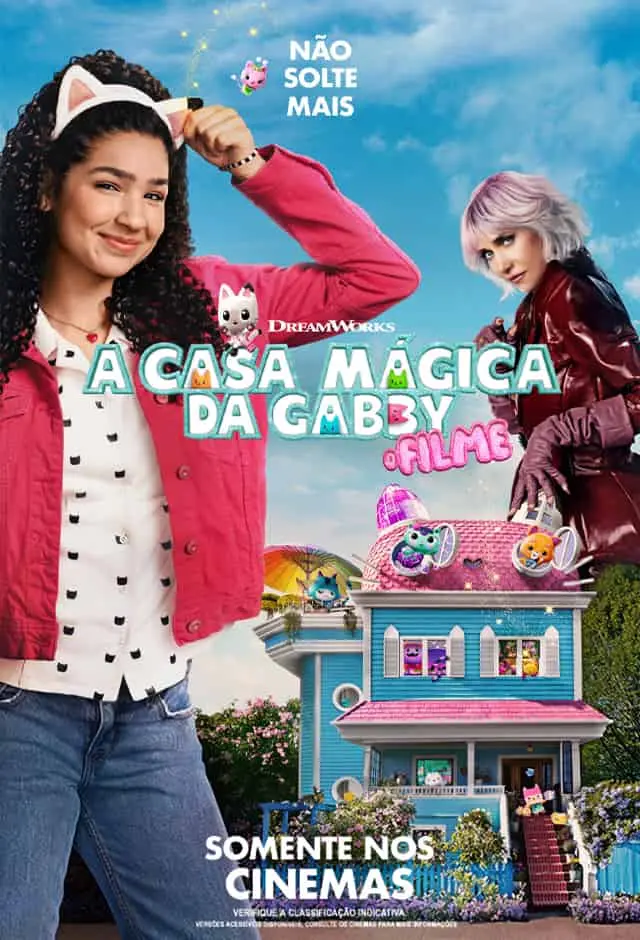 Cartaz do filme A Casa Mágica Da Gabby – O Filme