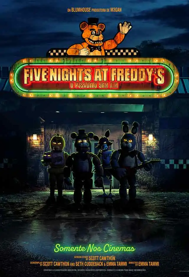 Cartaz do filme Five Nights at Freddy’s – O Pesadelo Sem Fim
