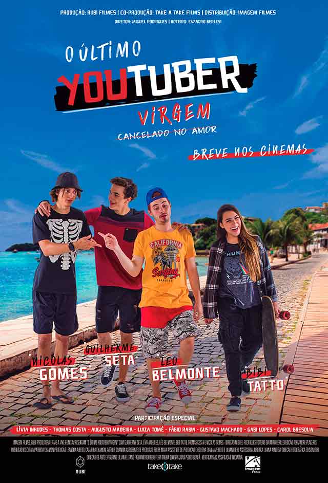 Cartaz do filme O Último Youtuber Virgem
