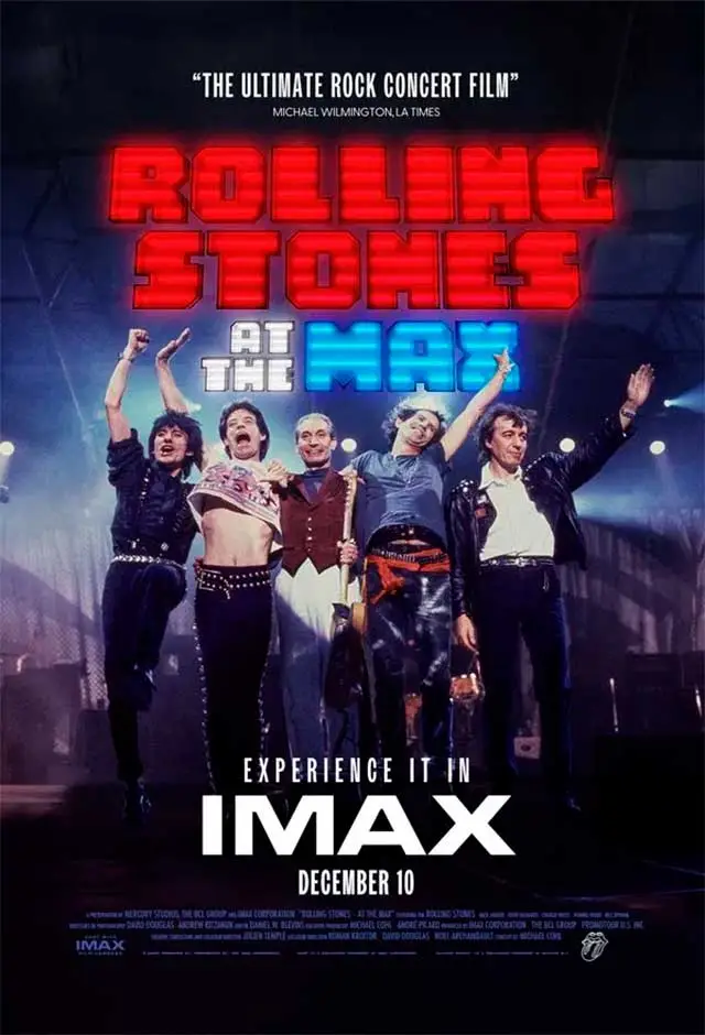 Cartaz do filme Rolling Stones – At The Max