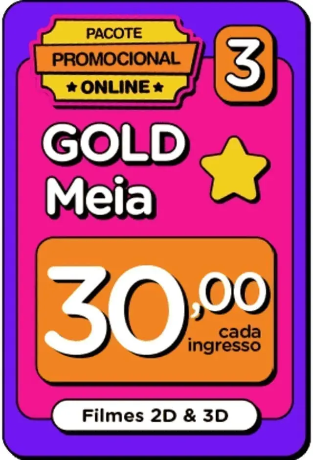 CineShow Gold Meia - 14/04/2025