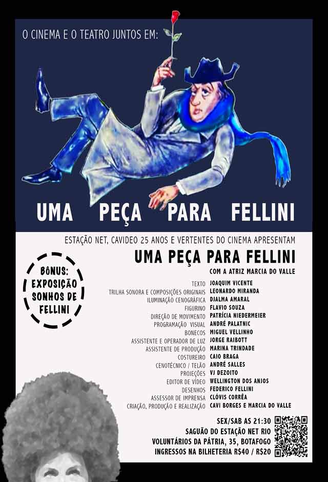 Cartaz do filme Uma peça para Fellini