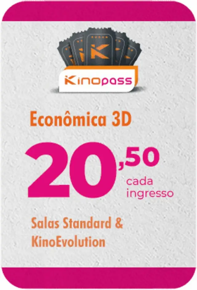 Kinopass Econômico 3D - 07/10/2024