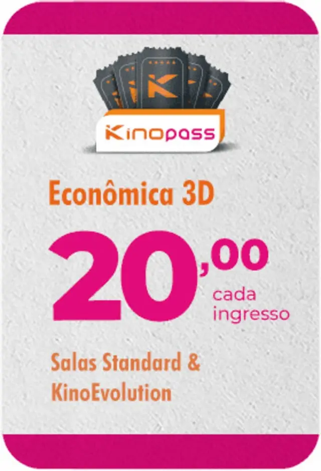 Kinopass Econômico 3D - 05/07/2024